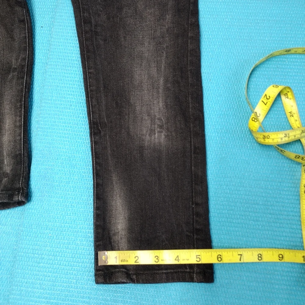 NWT OshKosh Boy's Slim Stretch Jeans Black Size 7